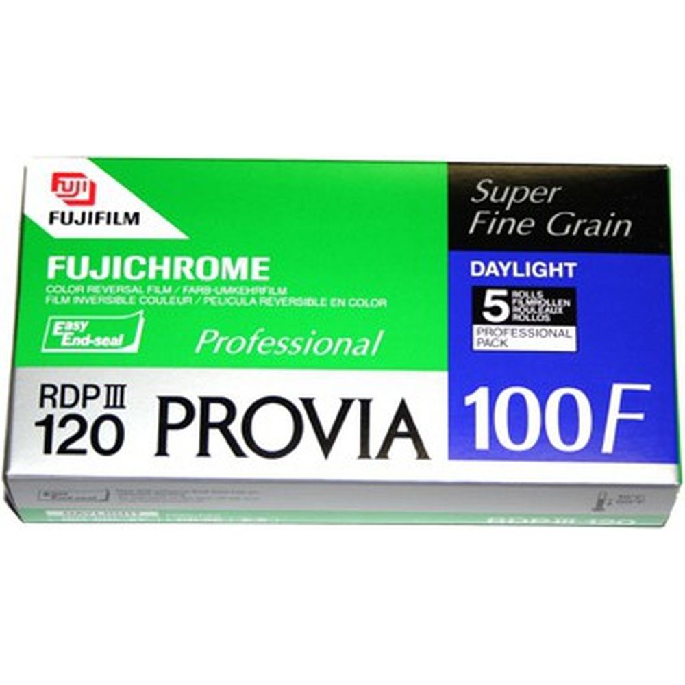 Fujifilm Provia 100F (5-pack) length 120 New