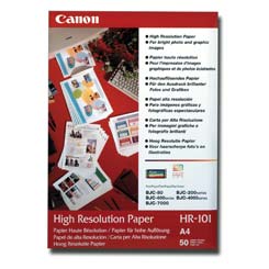 Canon HR-101N A4 Hi-res Paper 50 sheets