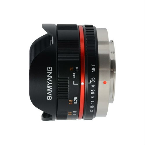 Samyang 7.5mm F3.5 MFT Black