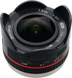 Samyang 7.5mm F3.5 MFT Black