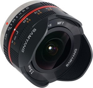Samyang 7.5mm F3.5 MFT Black