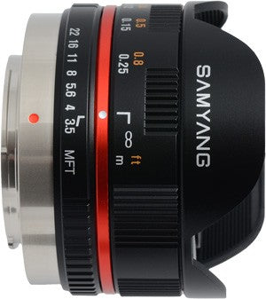 Samyang 7.5mm F3.5 MFT Black