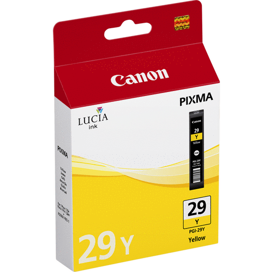 Canon PGI-29LGY Yellow Ink Cartridge for PIXMA PRO-1