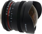 Samyang 8mm T3.8 Fisheye Nikon VDSLR CSII