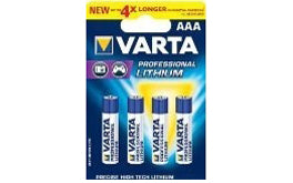 Varta Lithium Battery Micro (AAA) 4-pack