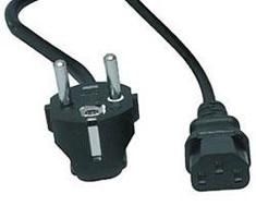 Valueline Power Cable Schuko Male IEC-320-C13 5m