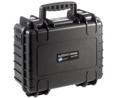 B&W outdoor.cases type 3000 black + distributor