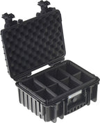 B&W outdoor.cases type 3000 black + distributor