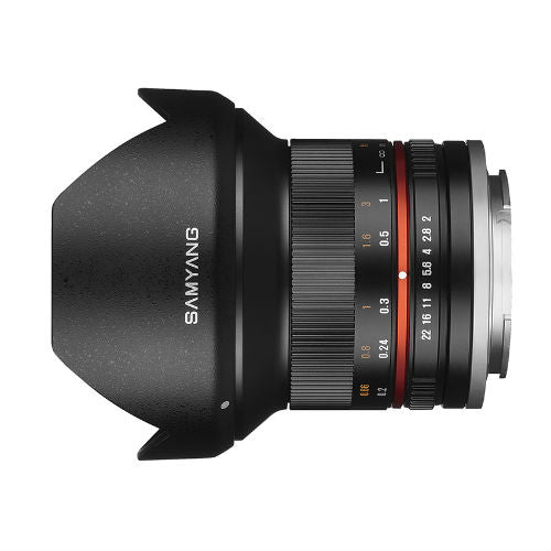 Samyang 12mm F2.0 NCS CS Fuji X Black