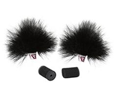 Rycote Set Black Ristretto Lavalier Windjammer