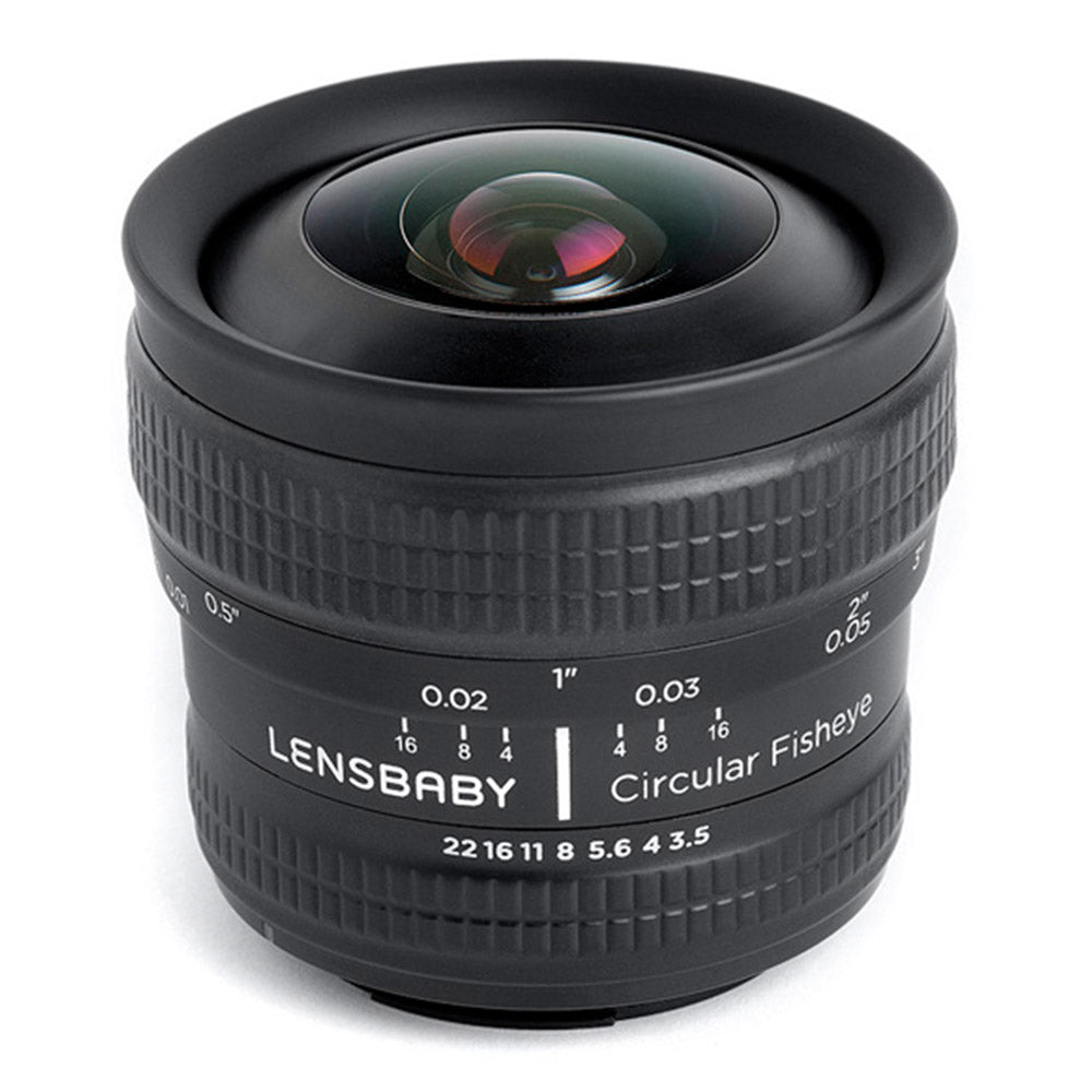 Lensbaby Circulair Fisheye lens MFT