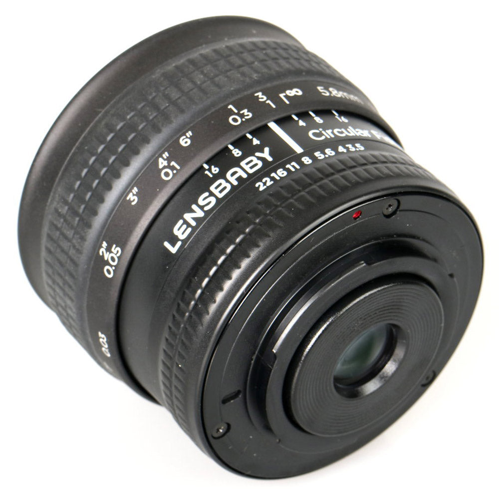 Lensbaby Circulair Fisheye lens MFT