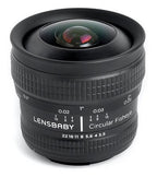 Lensbaby Circulair Fisheye lens MFT