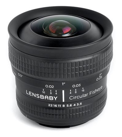 Lensbaby Circulair Fisheye lens MFT