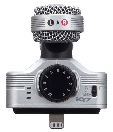 Zoom iQ7 MS Stereo Microphone for iPhone and iPad