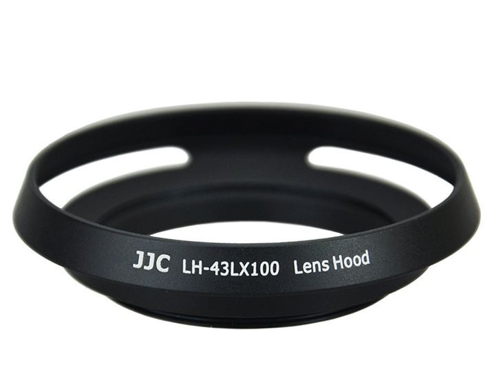 JJC LH-43LX100 Lens Hood Black