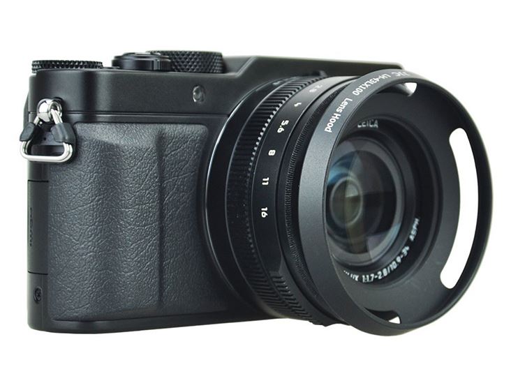 JJC LH-43LX100 Lens Hood Black