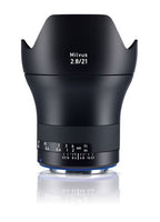 Zeiss Milvus 21mm f/2.8 ZE Mount Canon