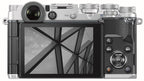Olympus PEN-F zilver + 14-42mm Pancake EZ zwart