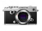 Olympus PEN-F zilver + 14-42mm Pancake EZ zwart