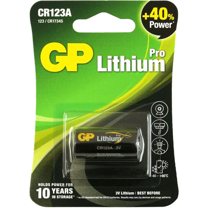 GP CR123A DL123A 1 piece