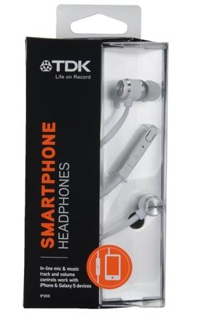 Tdk In Ear Ip300 Control White