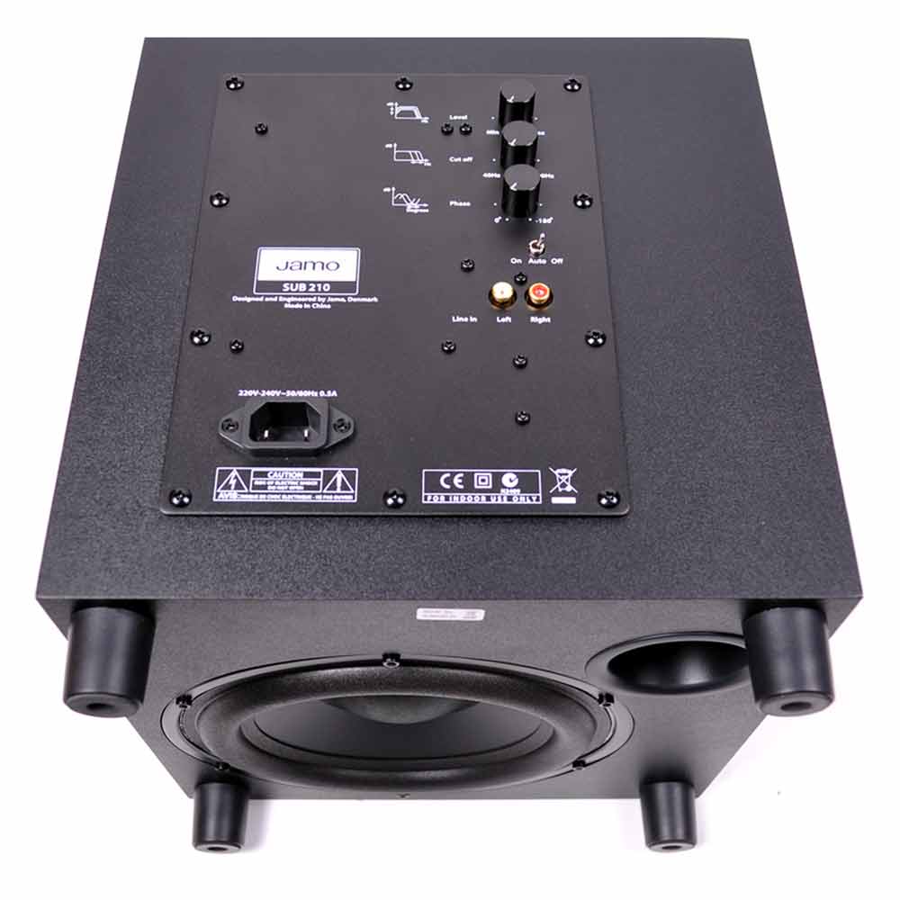 Jamo Subwoofer 210 Zwart