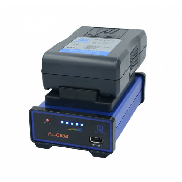 FXlion V-lock mono quick charger (w/ USB output)