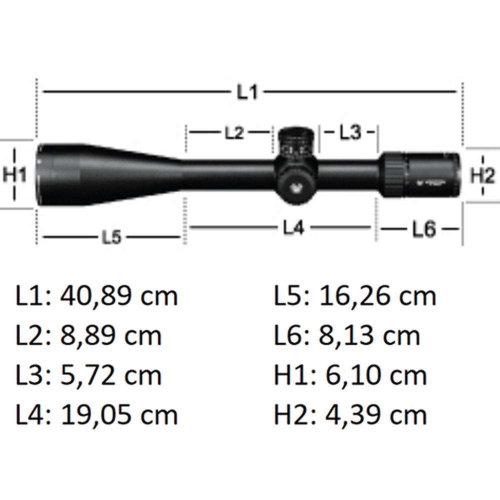 Vortex Golden Eagle HD 15-60x52 Scope SCR-1 SFP Reticle (MOA)