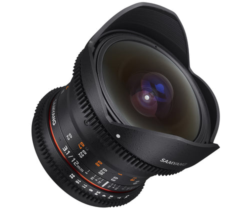 Samyang 12mm T3.1 VDSLR ED AS NCS fisheye Sony E-mount