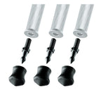 Gitzo GSF38S Spike + Rubber Foot 38mm 3 Pieces