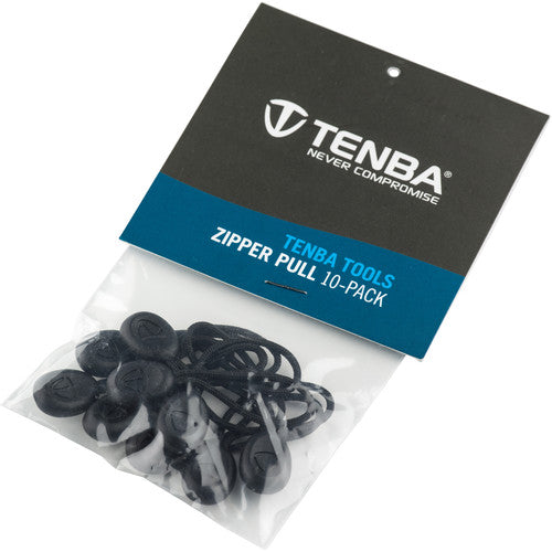 Tenba 636-271 Zipper Pulls Pack 10x Black