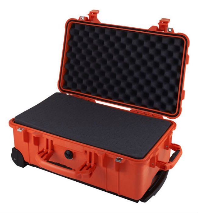 Peli™ 1510 Protective case Hand Baggage Orange with Foam