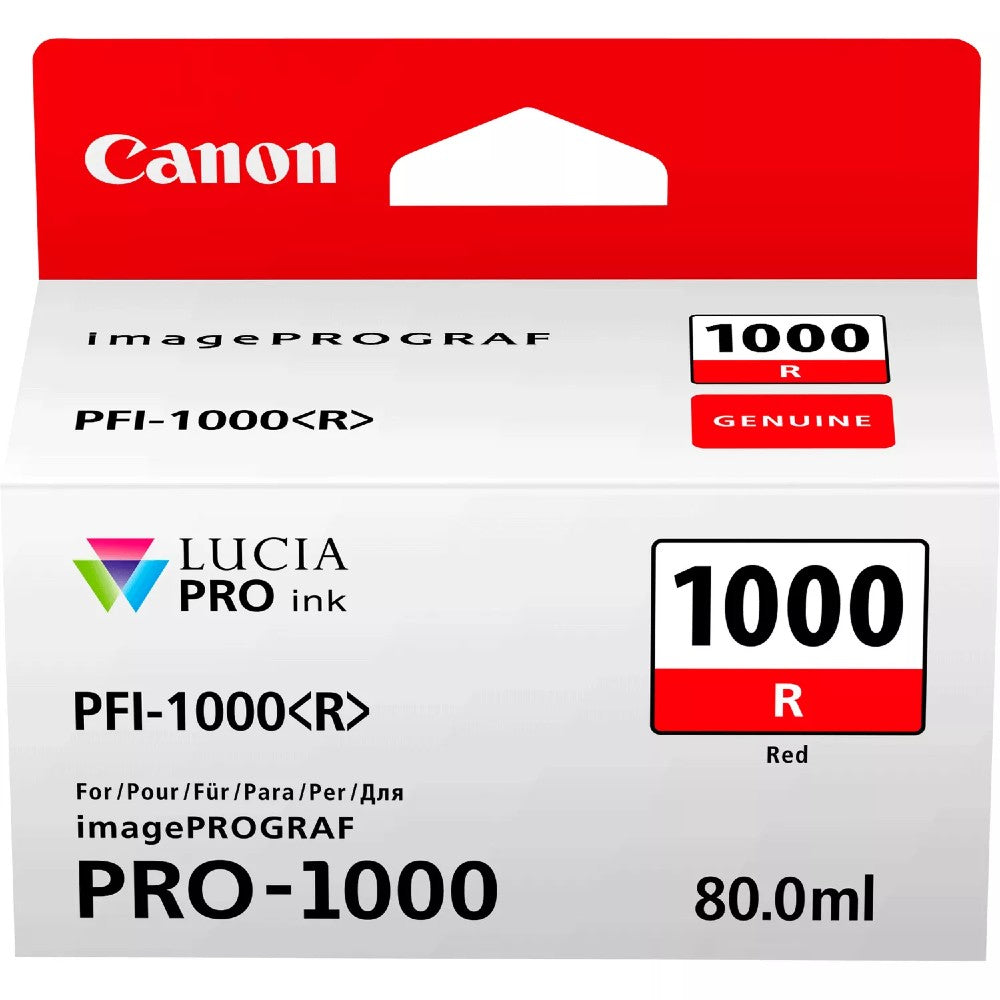 Canon PFI-1000R Red