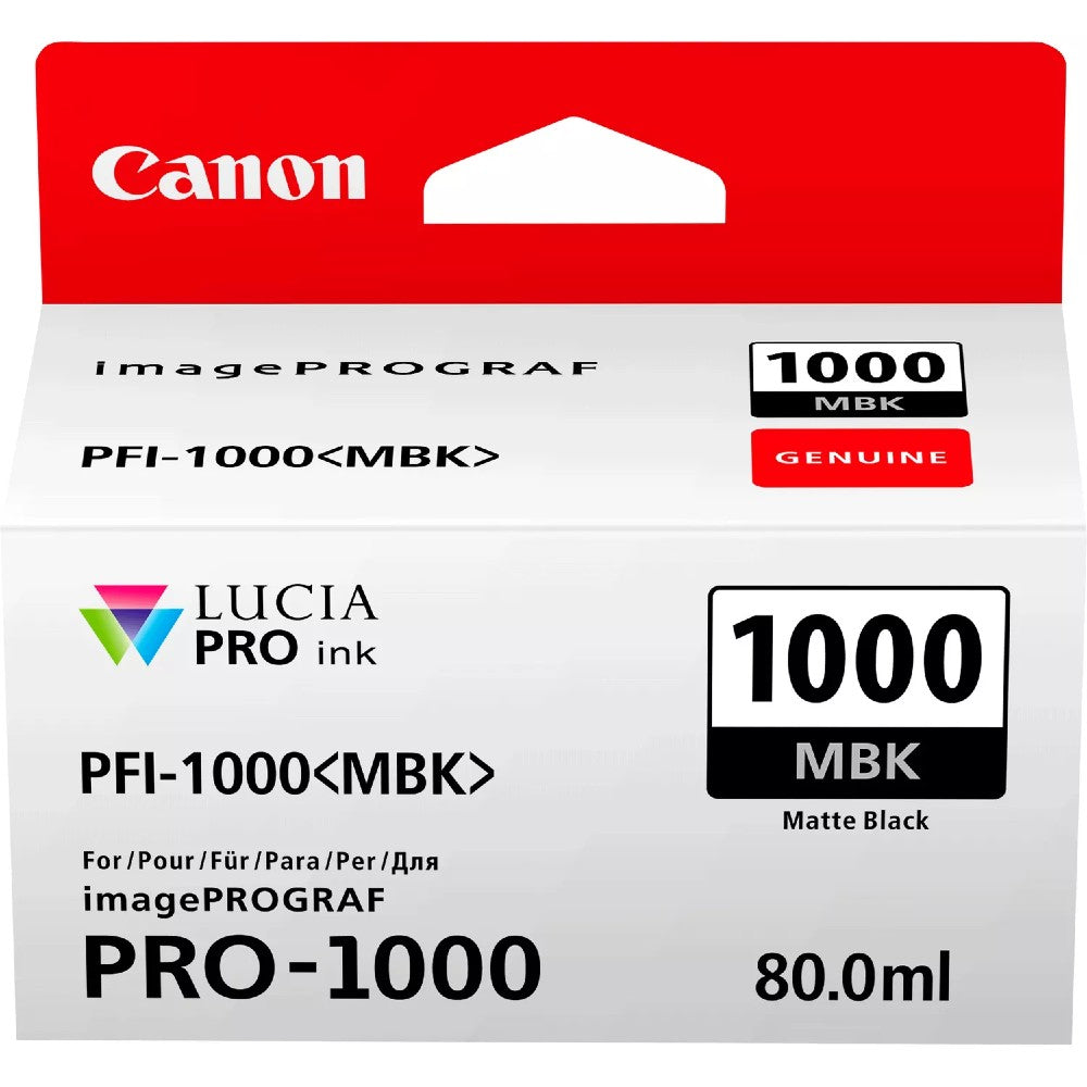Canon PFI-1000MBK Matte Black