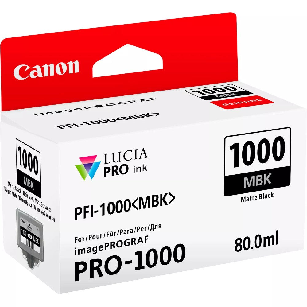 Canon PFI-1000MBK Matte Black