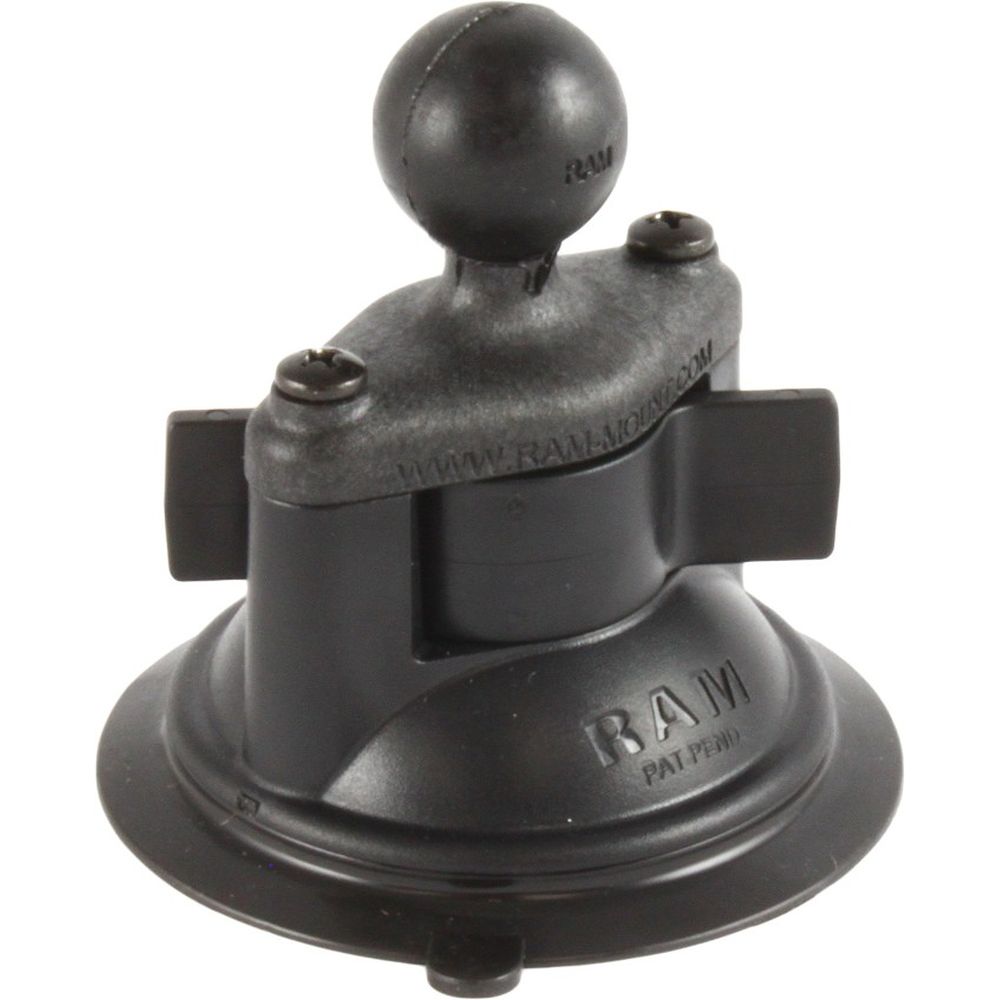 Rammount Composite 3.3" Suction Cup 1" Ball