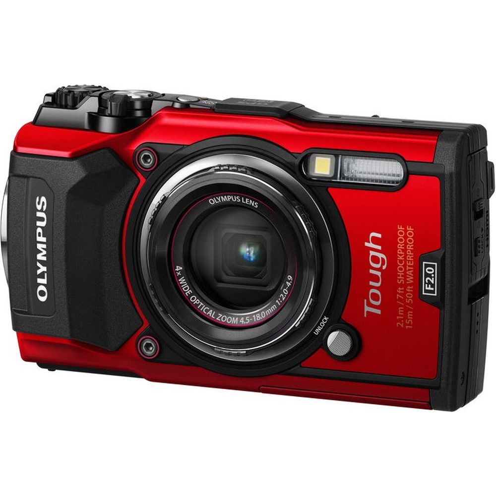 Olympus Stylus Tough TG-5 rood