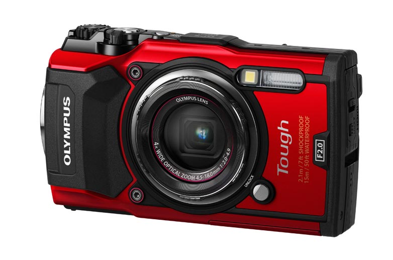 Olympus Stylus Tough TG-5 rood