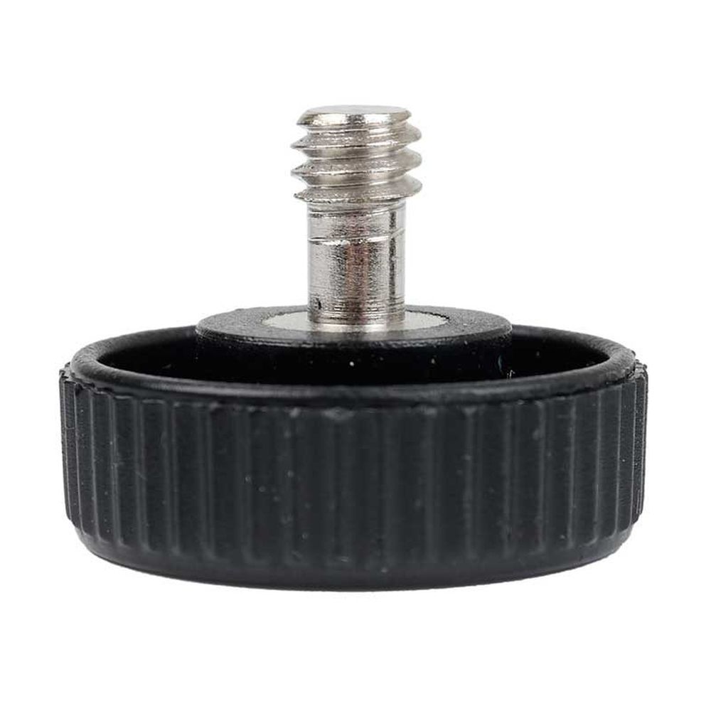 Caruba adapter screw 1/4"M - 1/4"F with plastic grip - short