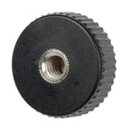 Caruba adapter screw 1/4"M - 1/4"F with plastic grip - short