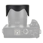 JJC LH-JDC100 lens hood (Canon LH-DC100 + Canon FA-DC67B filter adapter ring)
