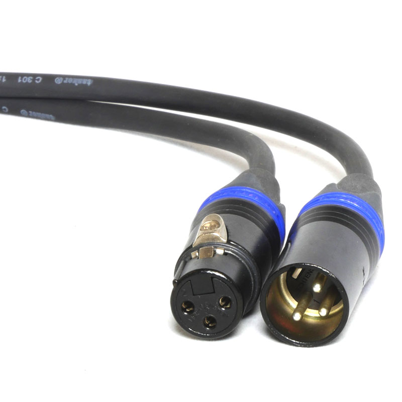 Peppercable Cay2 XLR Male - XLR Female 40cm