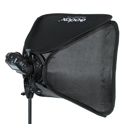 Godox Speedlite Bracket Bowens + Softbox 60x60