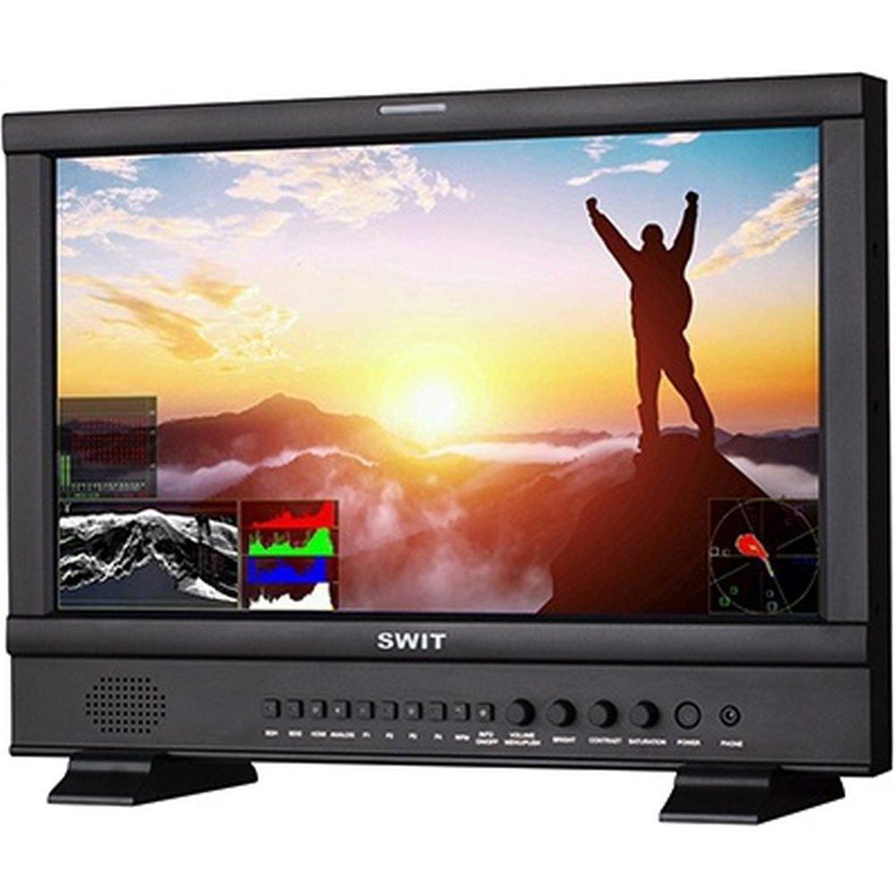 SWIT S-1173FS, 17" FHD Studio Monitor with waveform