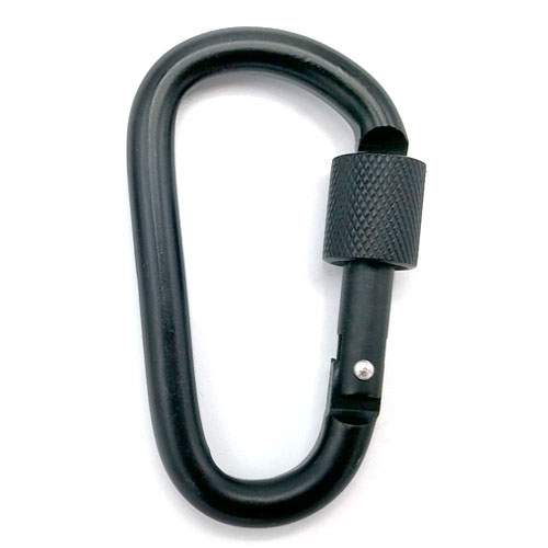 Caruba Carabiner Black (set of 3 pcs)