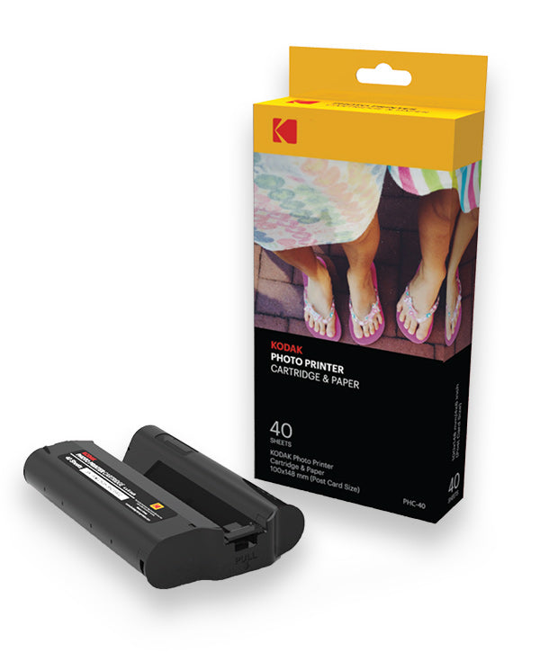Kodak Photo Printer Dock Cartridge + Paper 40 Photos 10x15cm