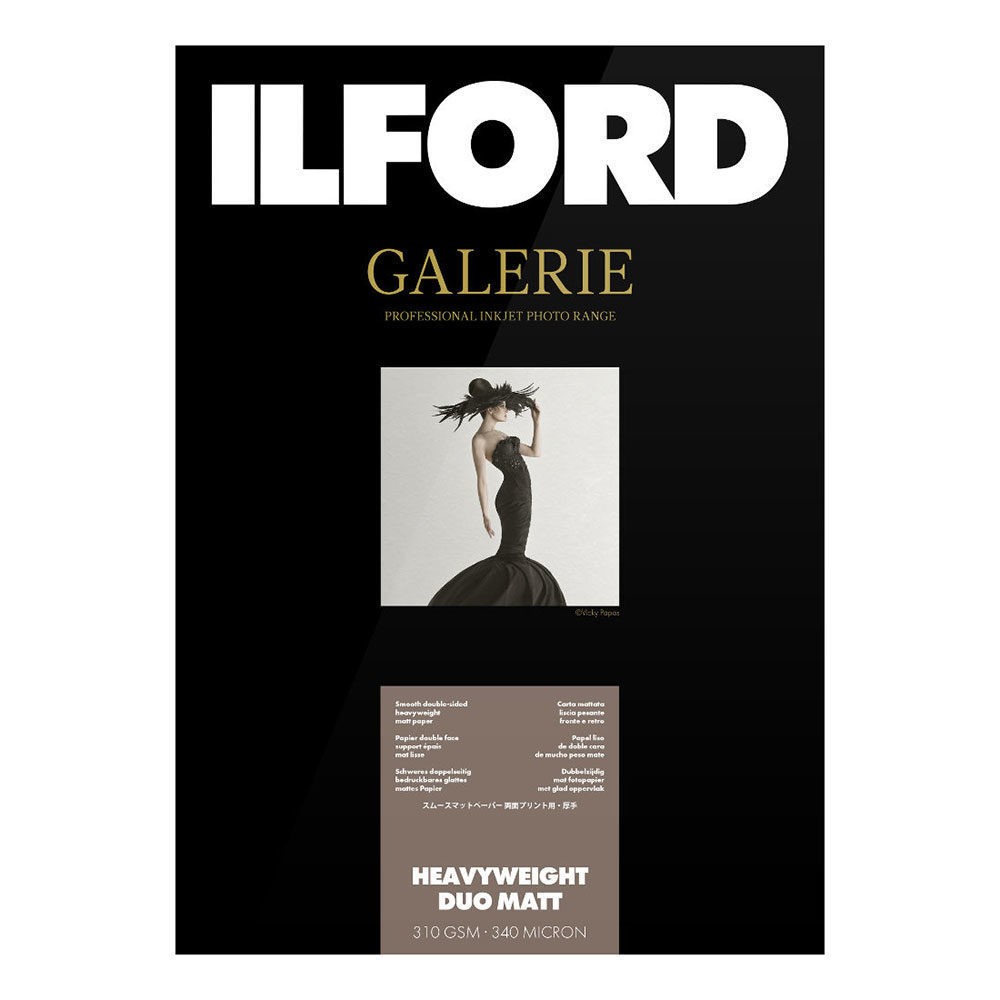 Ilford Galerie Prestige Heavyweight Duo Matt 310gsm A2 25 sheets