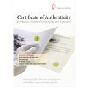 Hahnemühle Certificate or Authenticity A4 Box 25 sheets