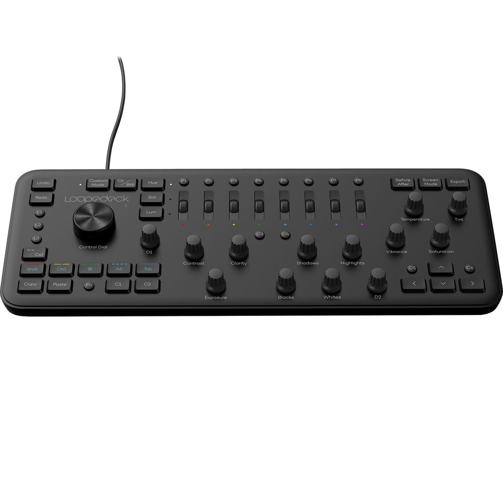 Loupedeck+ Photo and Video Editing Console